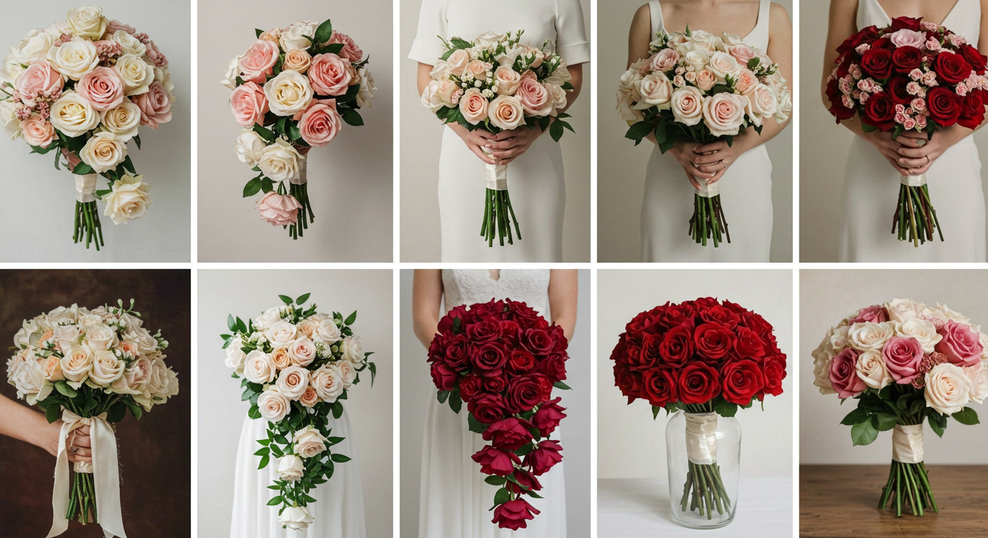 Top 10 Roses Bouquet Aesthetic Arrangements for Elegant Weddings 2025: A Comprehensive Guide