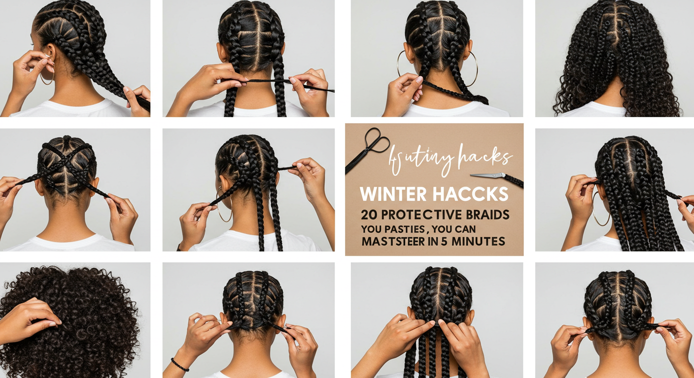 Winter Hair Hacks: 20 Protective Braids You Can Master in 5 Minutes