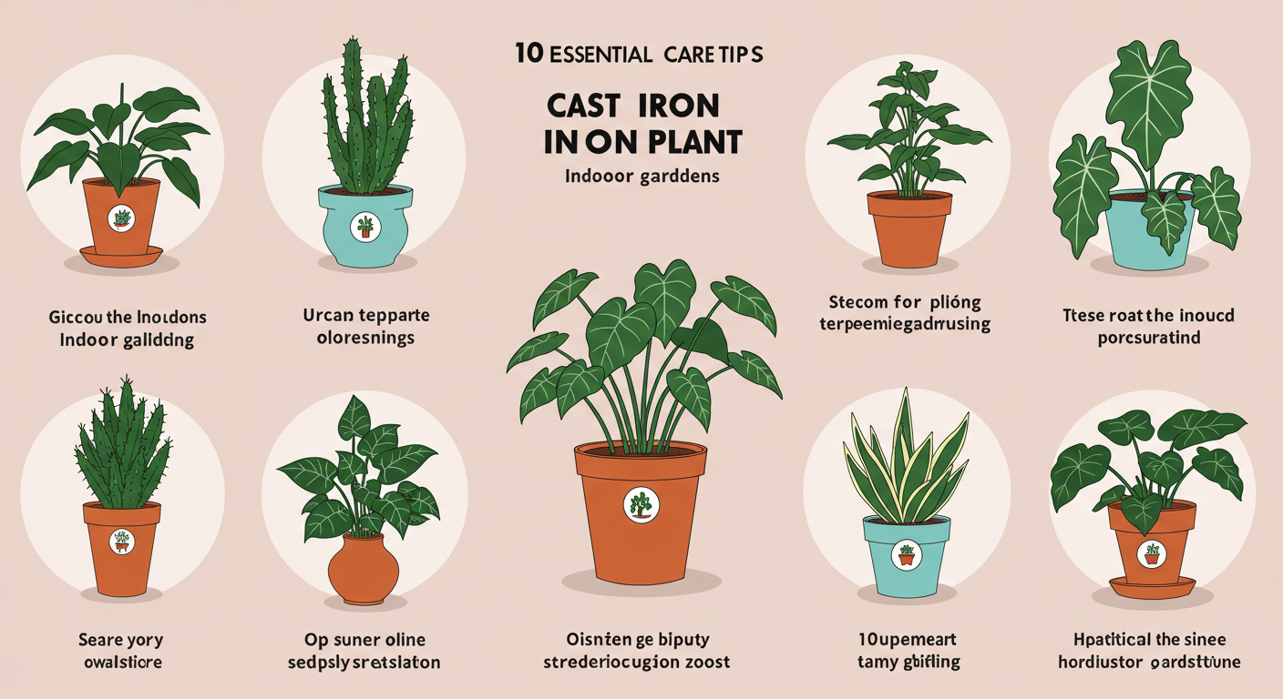 10 Essential Care Tips for Thriving Cast Iron Plant Indoor Gardens in 2025