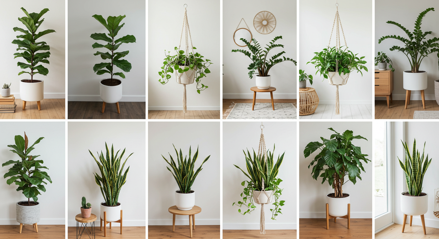 Indoor Plant Decor: 10 Modern, Boho, Minimalist Tips