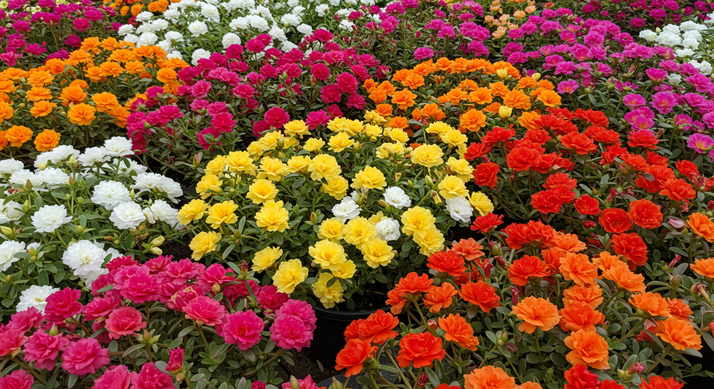 Top 20 Portulaca Flower Varieties to Brighten Your Garden in 2025
